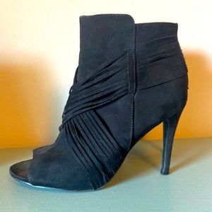 EUC black ankle boots